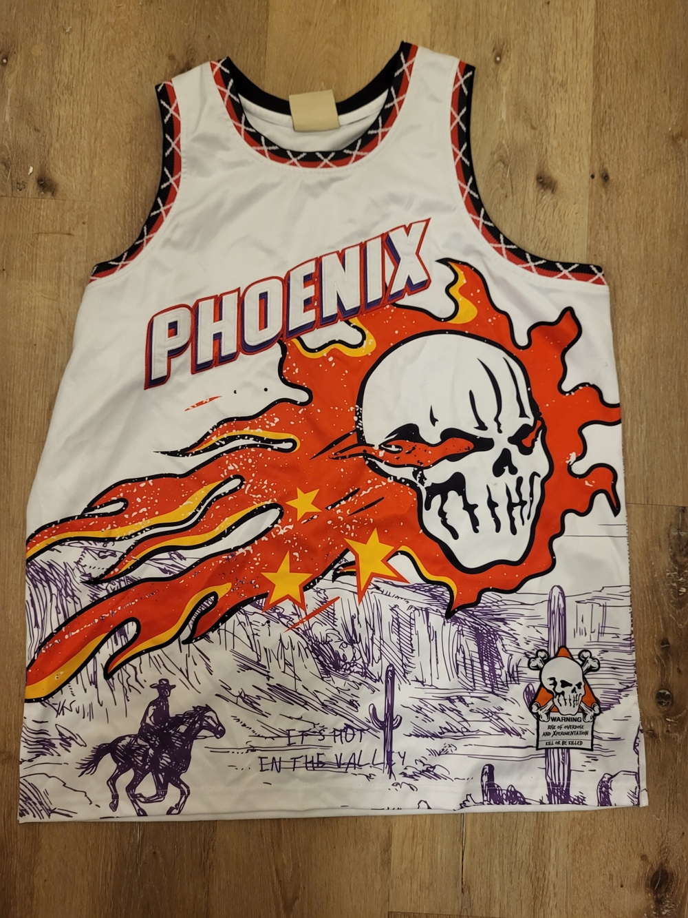 Phoenix 'WELCOME TO THE VALLEY' Custom Jersey XXL